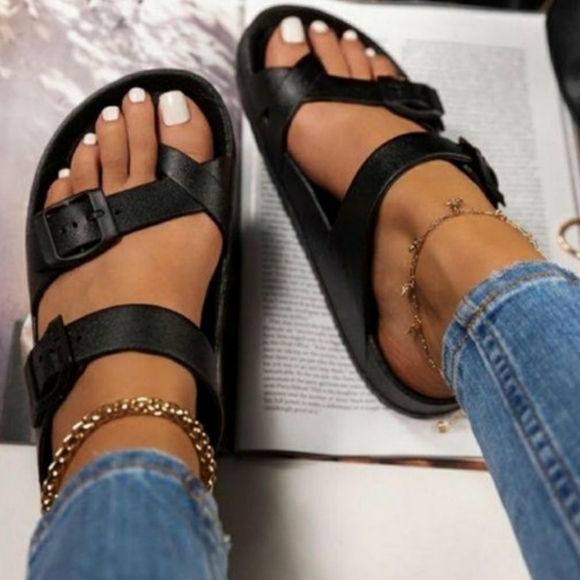 Wild Diva Shoes - BirkeNot Mayari Inspired Soft Rubber Sandal